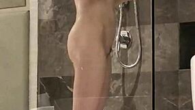 Newyokumaimai's Ponytail Shower Tease Small Tits