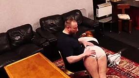 Security cam catches taboo daddy ripping clothes fucking tight young pussy hard!