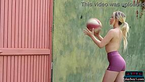 playboy exposes meaghan stanfill's petite blonde milf curves