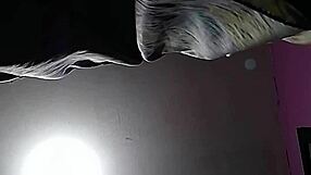 colombian ladyboy slut punished with rough anal in bedroom hides camera for blind date fuck