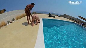 amuse de bauche's big ass blonde gets fisted and fucked on holiday