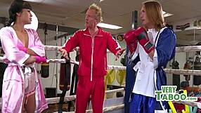 family boxing turns into beca barbie clarke kent axel haze mmf taboo 3some