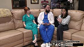 freshman ditria rose hitachi vibrates to mandatory orgasm pov