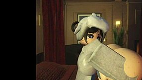 Roblox character shakes big ass in fun dance routine