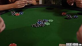 YES HAYLEY DAVIES' BIG TITS FISTED IN LESBIAN POKER WIN SEX!