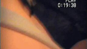 amateur tied up takes brutal anal from window scraper handle!