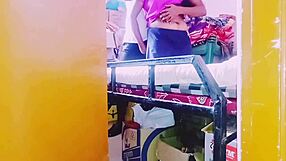 desi housewife moans fucking storekeeper with dirty telugu talk