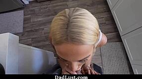 mila monet fucks daddy to show gratitude