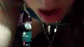colombian ladyboy slut punished with rough anal in bedroom hides camera for blind date fuck