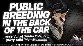 What If Your Boyfriend Moans Like a Whore During Public Theater Breeding Roleplay?