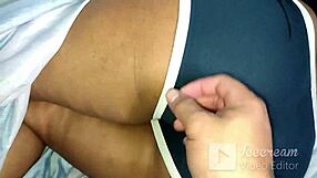 Huge Ass Cuban Prostitute Spanked Bent Over for Ebony Daddy Anal