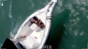 cassiana takes three monster cocks bareback drowning in hot cum