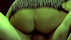 Whoa! Watch Her Striptease Turn Into Bent Over Doggystyle, Cum On Tits, And Ripped Fishnets In VIP!