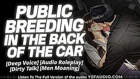 What If Your Boyfriend Moans Like a Whore During Public Theater Breeding Roleplay?
