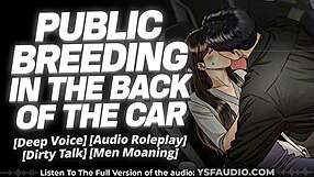 What If Your Boyfriend Moans Like a Whore During Public Theater Breeding Roleplay?