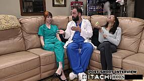 freshman ditria rose hitachi vibrates to mandatory orgasm pov