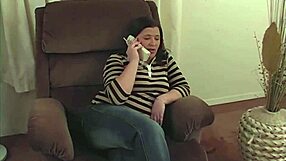 Hailey's Chubby Wife Stripped, Spanked Bare, Then Gagged on Cock for Complaining