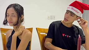 Nothing beats welcoming my skinny teen stepsister with a taboo fuck after summer camp!