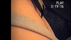amateur tied up takes brutal anal from window scraper handle!