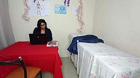 Naughty Doctor's Forbidden Office Tryst with Eager Patient