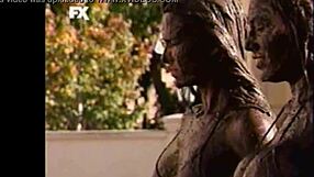 Watch These Latinas Wrestle and Fight Dirty in Steamy Mud Match!