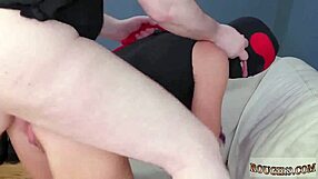 whoa married couple binds teen ass slave for intense yoga domination!