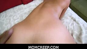 Her stepsons catch sexy stepmom in room then fuck her taboo pov fantasy