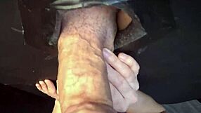 yo, wanna try your first gloryhole cock? bi guy encouraged to suck huge load and swallow