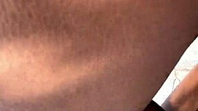 Black ebony with big pussy takes monster cock creampie in forest pickup
