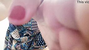 Wonderful Italian Stepmom's Hairy Big Clit Pussy Exposed in Public Store Lingerie Tease