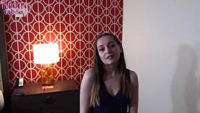 A Lucky Teacher Gets Deepthroated And Creampied By Petite Brunette Aften Opal