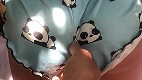 jerking off on stepdaughter's friend's realistic fuck doll ass