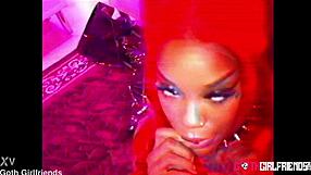 hey check stephanie rae's goth ass shaking while she gets pounded