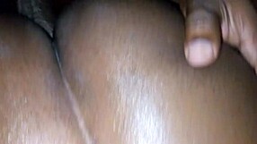 black wet pussy stays dripping ready for deep hardcore pounding and cumshot