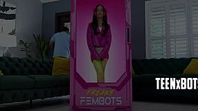 tiny submissive teen freya von doom craves her old master's hardcore machine sex 😩💔