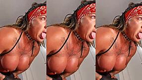 Danaxmuscles Feels Wild Joy Destroying Asses With Her Strapon