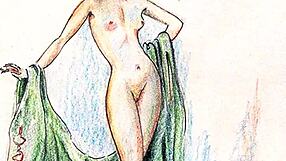 i treasure these steamy vintage erotic drawings so much