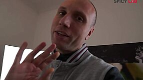 Behind Scenes: Euro Swinger Milf Swallows Group Cumshots? 
