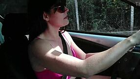 stopped a stranger on street for directions then deepthroated his cock till he exploded in my mouth