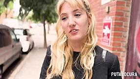 agustina caught by torbe street fuck interracial cum swallow