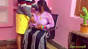 indian milf bitch bent over doggystyle in office backroom brutal big tits fuck