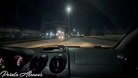 Damn, watch her deepthroat that monster black cock in public car spots!