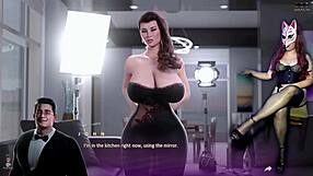 Apocalust 22 Big Tits Milf Cheats in See-Through Stockings Game