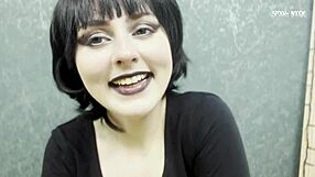 Horny Goth Mavis Dracula Cosplay Fucks Pussy Cum on Feet