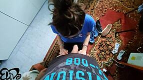 My favorite milky blowjob drives me wild