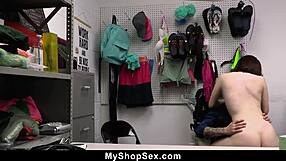 ava trades tight pussy ride for freedom from officer billy in backroom deal?