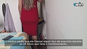 married brazilian wife overflows with cum leaking from her bareback pussy