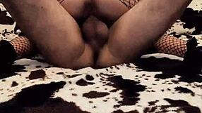 this milf wife rides cowgirl with pro porn skills
