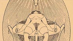 i treasure these steamy vintage erotic drawings so much