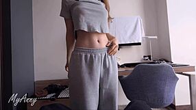 whoa check out this white babe taking massive cumshot all over her big tits